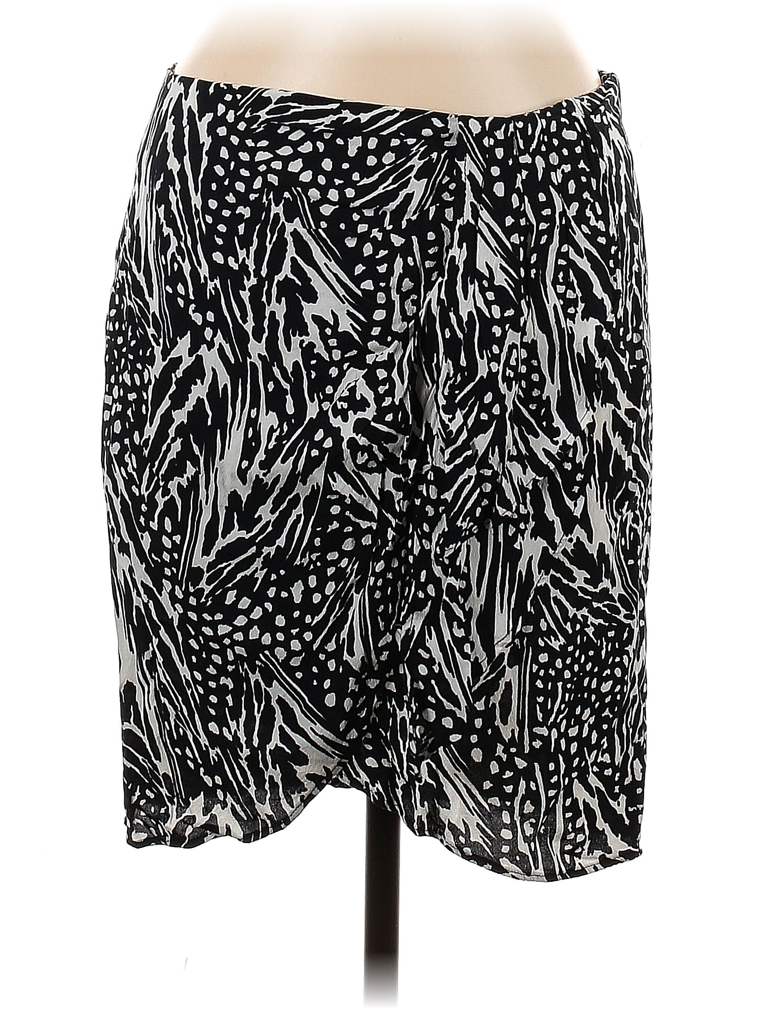 Jupe Crayon Femme 5th Degree – Taille M – Motif Géométrique Multicolore – Coton
