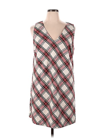 Trina turk 2024 plaid dress