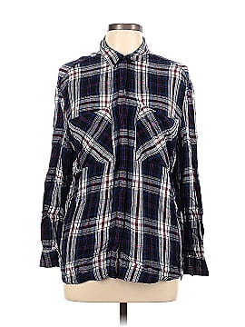 Express Long Sleeve Button-Down Shirt (view 1)