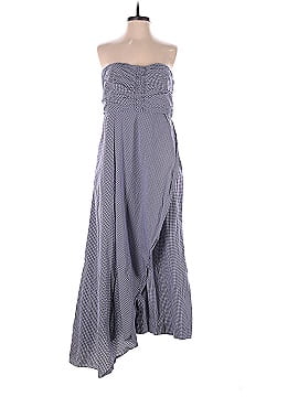 Teija Wrap Overlay Ruched Bodice Jumpsuit (view 1)