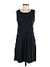 Merona Solid Marled Black Casual Dress Size M - photo 1