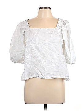 Club Monaco Short Sleeve Blouse (view 1)