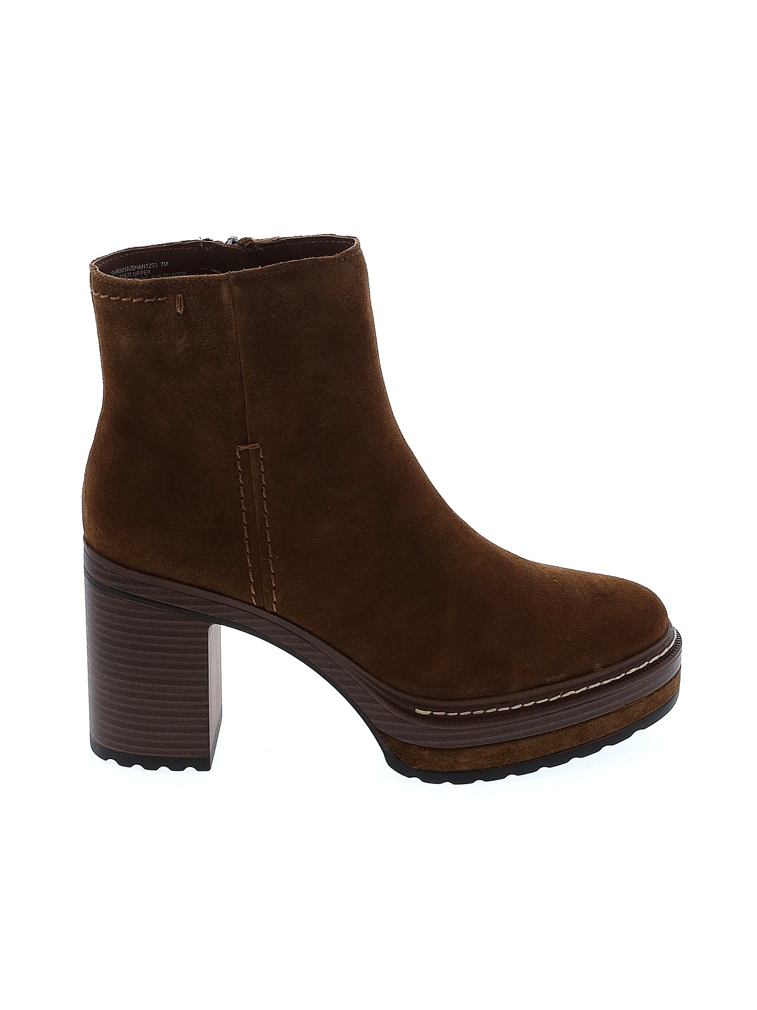 shaniya brown suede