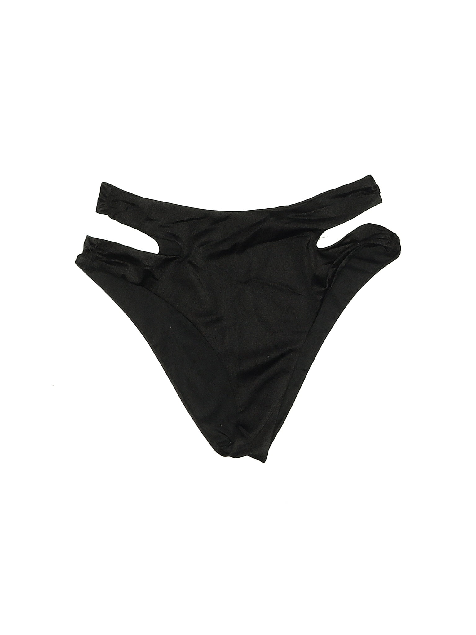 Victorias Secret Solid Black Swimsuit Bottoms Size S 62 Off Thredup