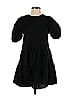 Zara 100% Cotton Black Casual Dress Size S - photo 1