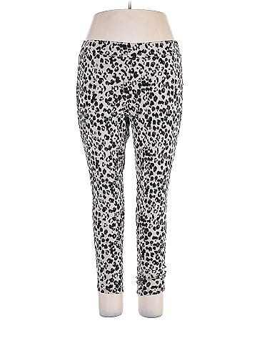 Torrid Leopard Print Multi Color Pink Leggings Size 2X Plus (2) (Plus) -  56% off