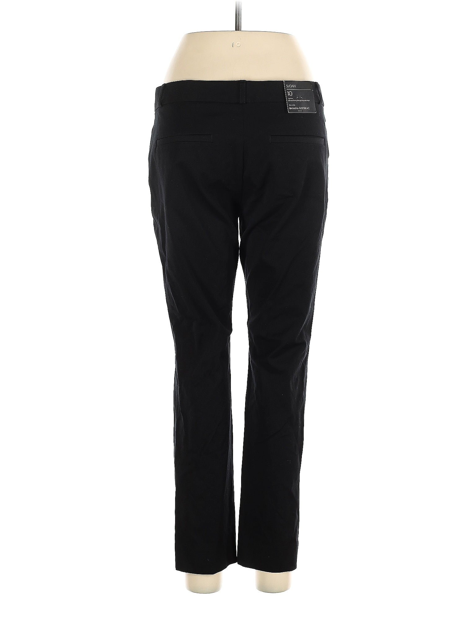Banana Republic Factory Store Polka Dots Black Dress Pants Size 10 - 72%  off