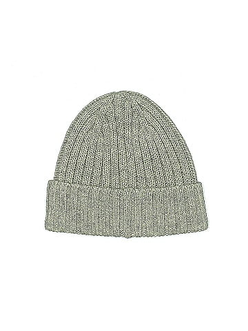 Acne Studios: Gray Large Logo Beanie