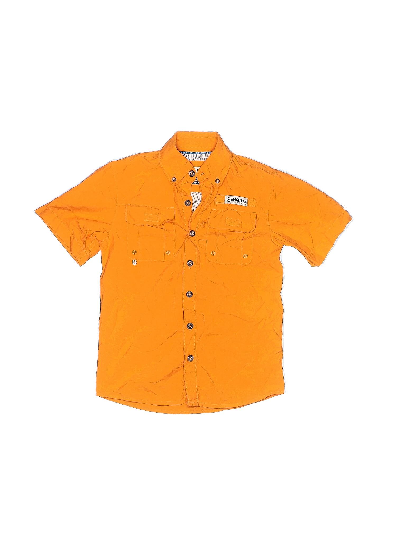 Magellan mens shirt orange - Gem