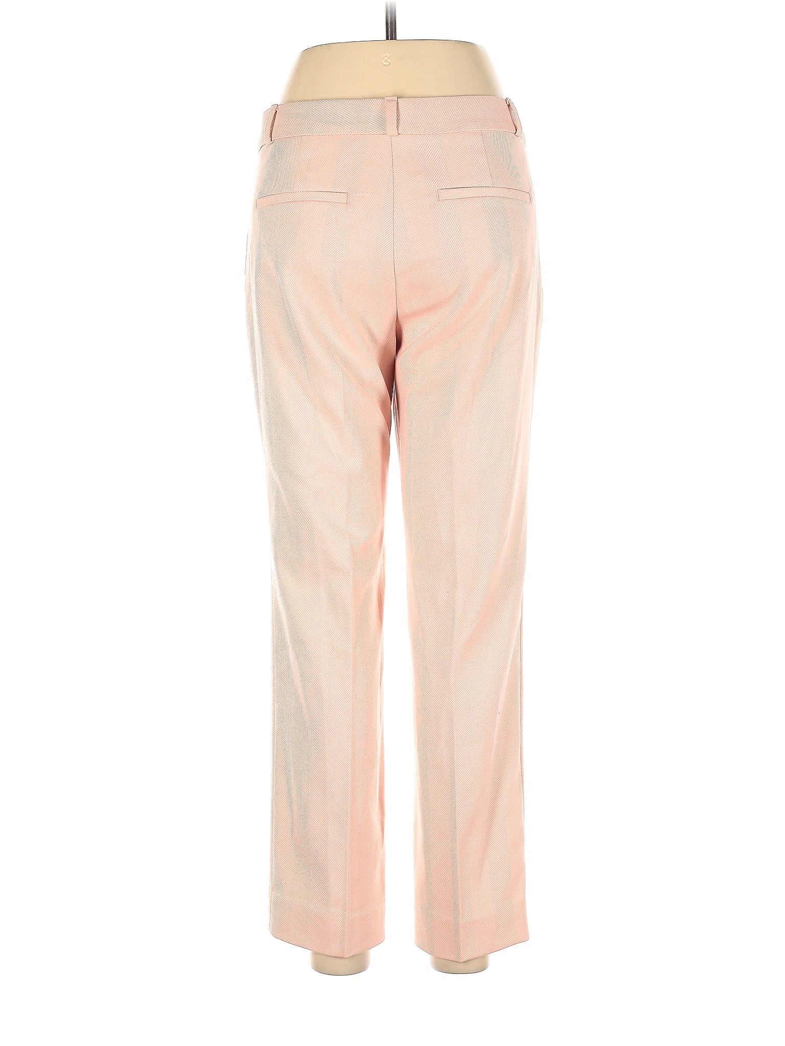 Womens Pink Linen Trousers