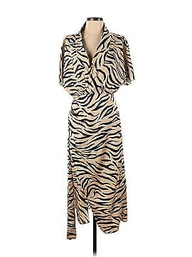 Sally LaPointe Zebra Drop Collar Dress (view 1)