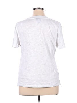 JM Collection Short Sleeve Henley (view 2)