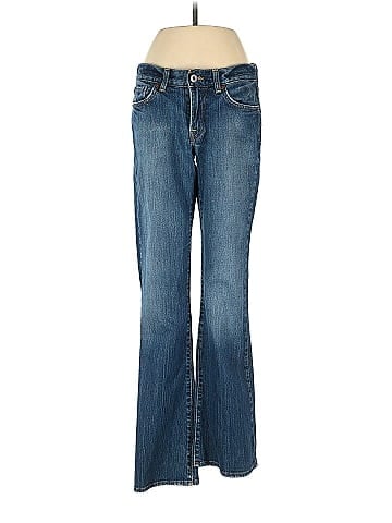 Lucky Brand Solid Blue Jeans Size 2 - 70% off