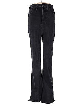 Madewell Skinny Flare Jeans in Bellhaven Wash: Slit-Hem Edition (view 1)