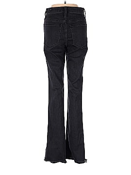 Madewell Skinny Flare Jeans in Bellhaven Wash: Slit-Hem Edition (view 2)