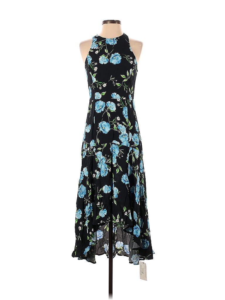 Yumi Kim Floral Black Blue Casual Dress Size S - 69% off | thredUP