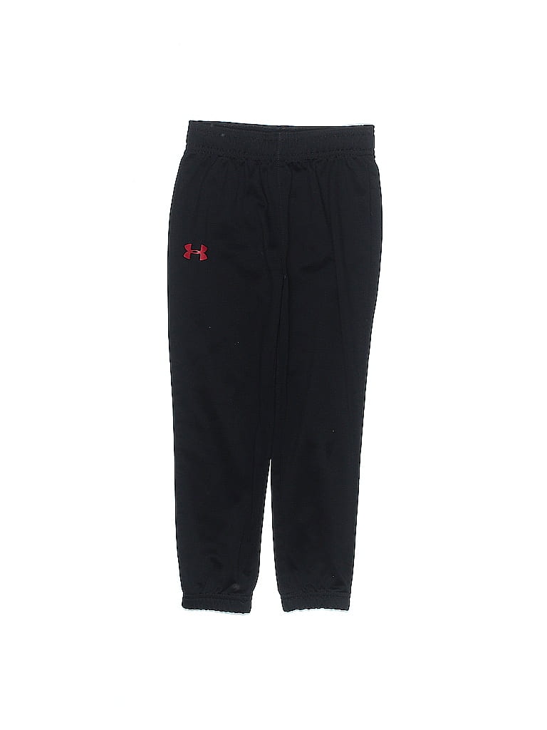 Under Armour 100% Polyester Solid Black Active Pants Size 4 - 39% off ...
