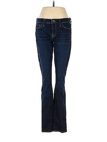 Lucky Brand Solid Blue Jeans Size 6 - 66% off