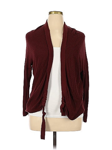 Burgundy sale color cardigan