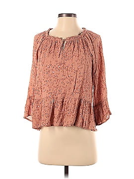 Hippie Rose 3/4 Sleeve Blouse (view 1)