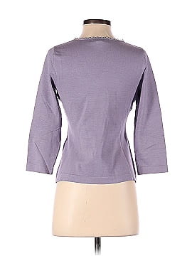Petite Sophisticate Silk Pullover Sweater (view 2)