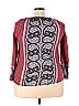 Live 4 Truth 100% Rayon Burgundy Long Sleeve Top Size 18 - 20 (Plus) - photo 2