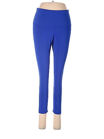 Yogalicious Solid Sapphire Blue Leggings Size M - 75% off