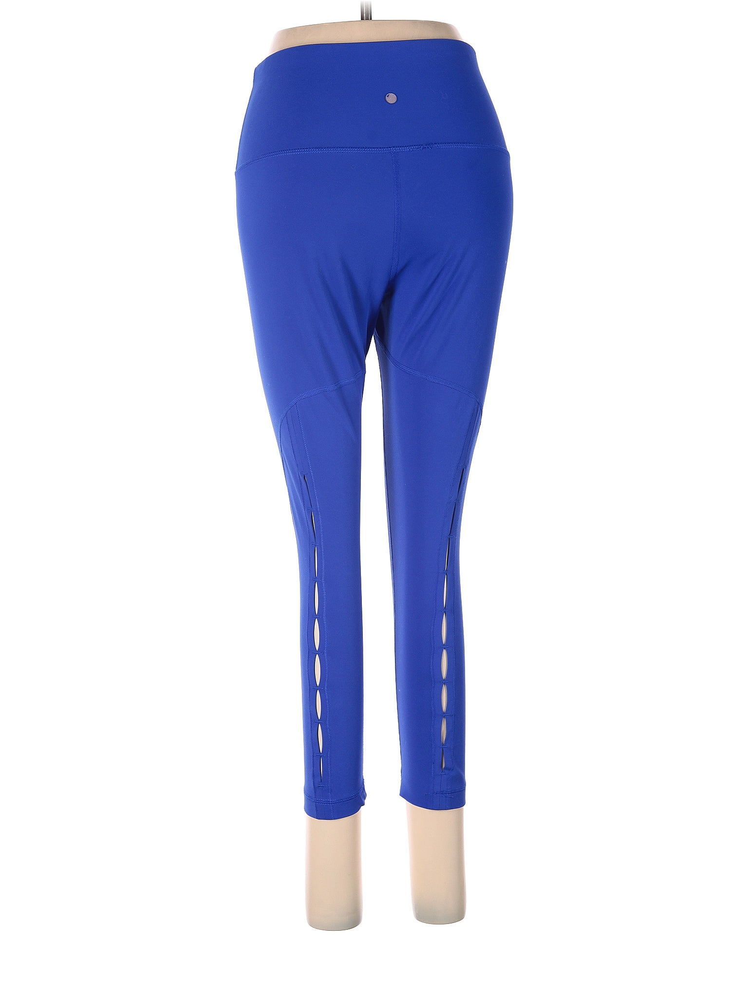 Yogalicious Solid Sapphire Blue Leggings Size M - 75% off