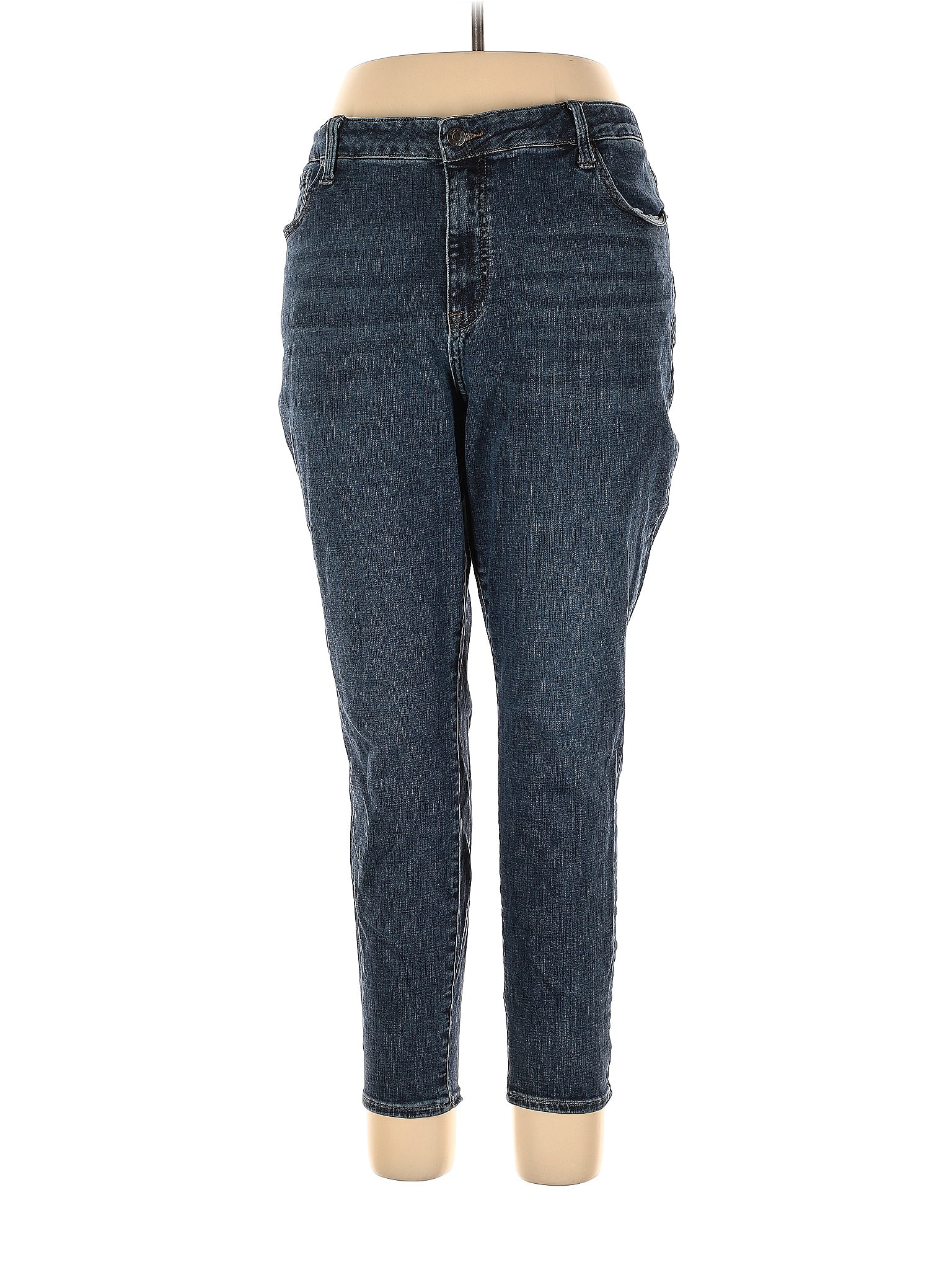 Pistola Solid Blue Jeans Size 20 (Plus) - 69% off | thredUP