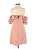 Saylor 100% Linen Pink Cocktail Dress Size XS - photo 2