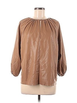 Wilfred Faux Leather Top (view 1)