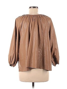 Wilfred Faux Leather Top (view 2)