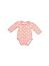 Yamp! 100% Cotton Pink Long Sleeve Onesie 3-6 MO / 6 MO - photo 1