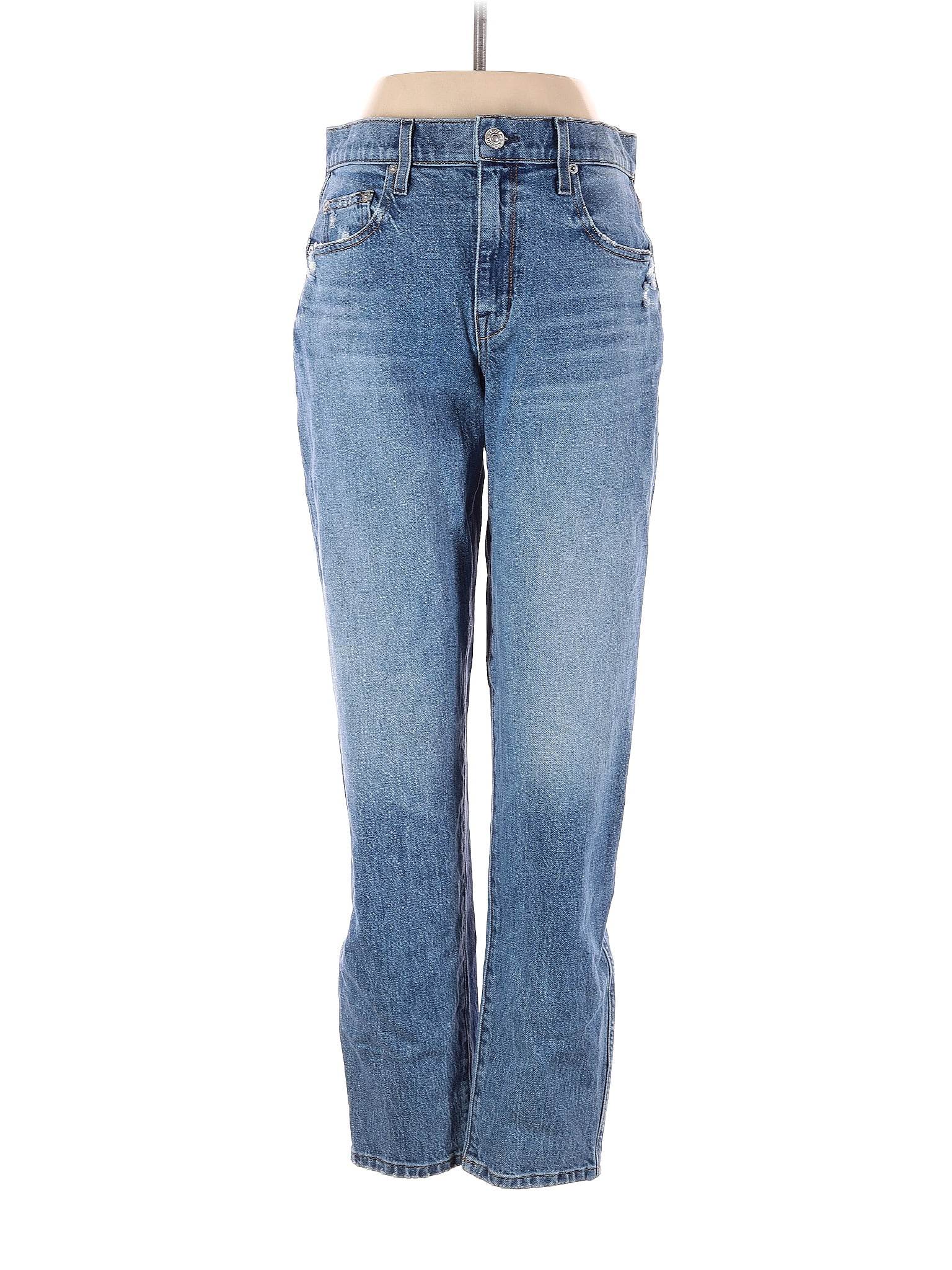 AYR Solid Blue Jeans 27 Waist - 70% off