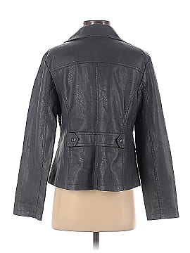 Alfani Faux Leather Jacket (view 2)