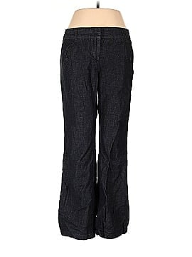 DALIA WOMEN'S PULL ON WITH TUMMY CONTROL PANTS (BLACK/OFF WHITE, LARGE)NWT