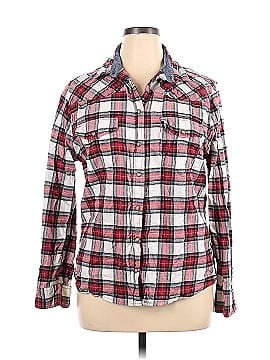 Jachs Girlfriend Long Sleeve Button-Down Shirt (view 1)