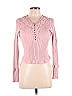 Free the Roses Pink Long Sleeve Top Size L - photo 1