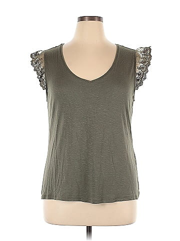 Top Sleeveless By White House Black Market Size: Xl