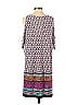 Beige by ECI Floral Motif Paisley Aztec Or Tribal Print Gray Casual Dress Size S - photo 2