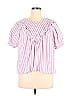 Downeast Pink Short Sleeve Blouse Size XL - photo 1