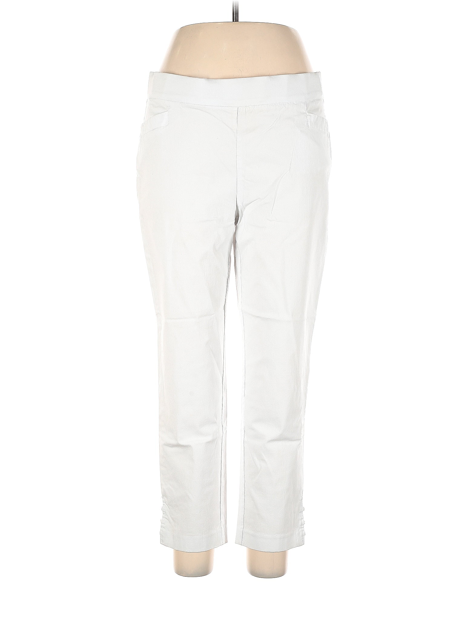 89th And Madison White Ivory Casual Pants Size Xl 64 Off Thredup