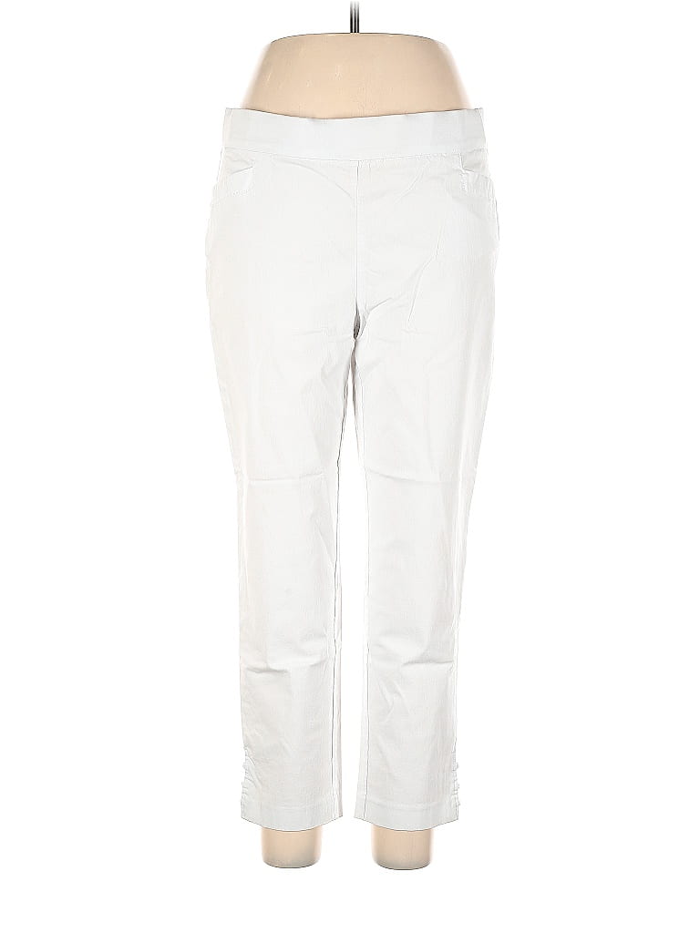89th & Madison Wide Leg Capri Pants Size M