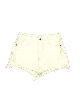 Rubberband Denim Shorts (view 1)