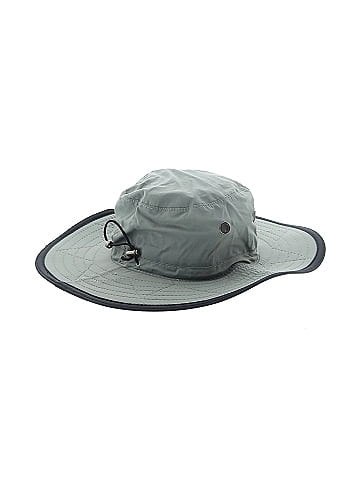 Field & Stream 100% Polyester Solid Gray Sun Hat One Size - 60% off