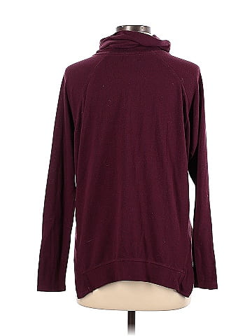 Burgundy hot sale velvet sweater