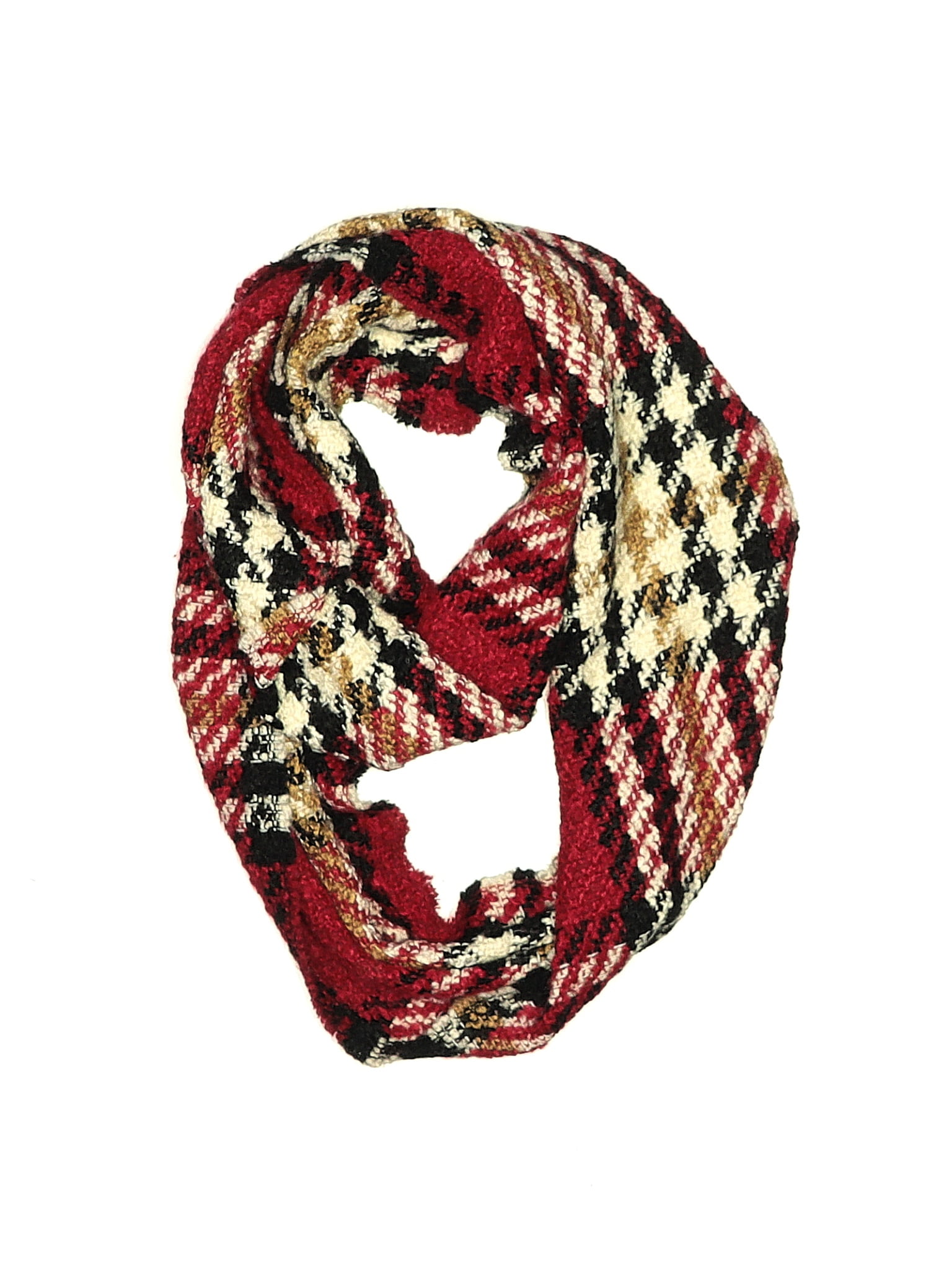 V.Fraas 100% Acrylic Multi Color Burgundy Scarf One Size - 57% off ...