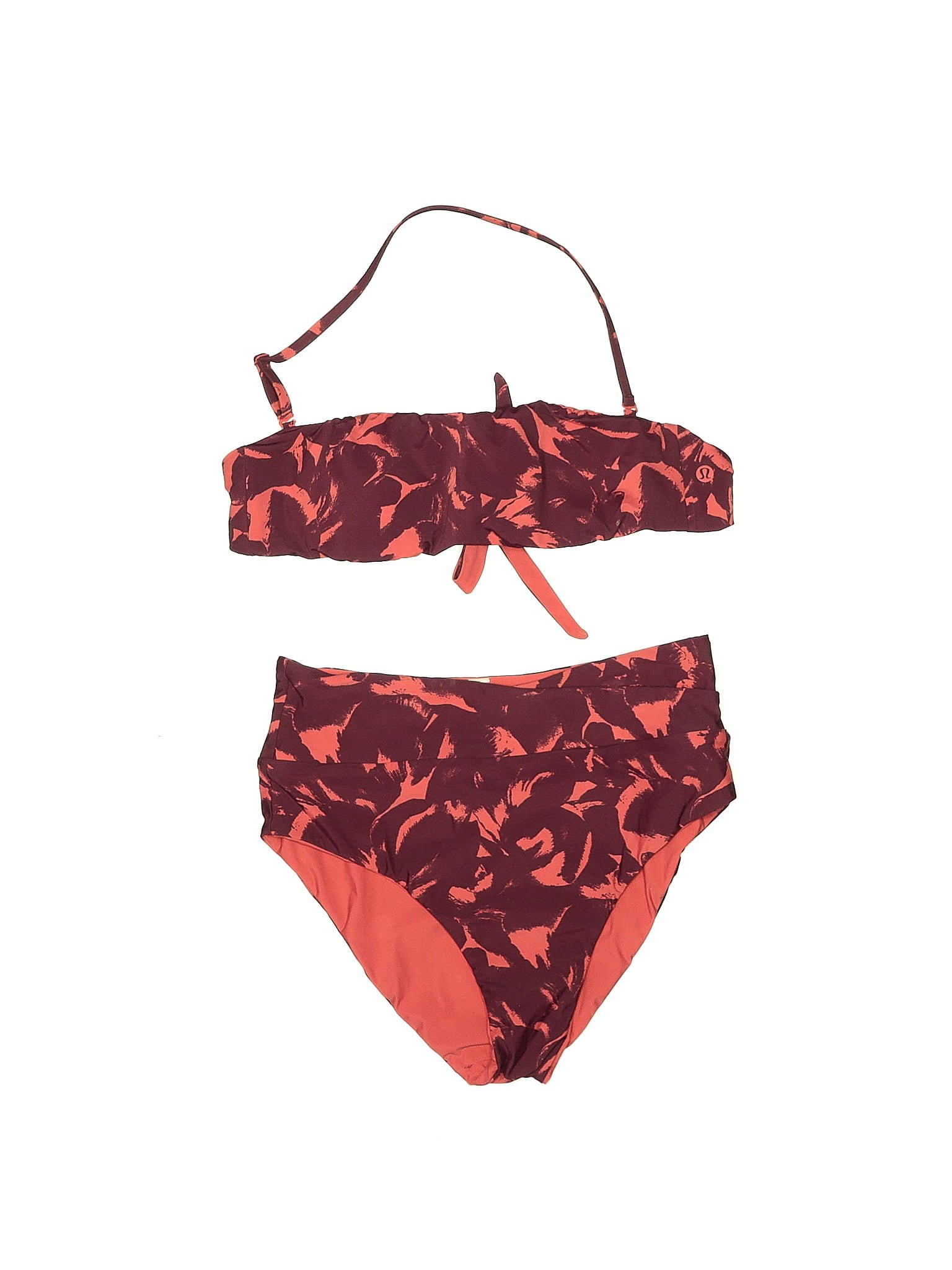 Lululemon Athletica Red Two Piece Swimsuit Size 6 - 81% off | ThredUp