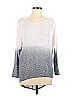 Fab'rik Ombre Silver Pullover Sweater Size S - photo 1