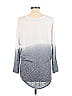 Fab'rik Ombre Silver Pullover Sweater Size S - photo 2